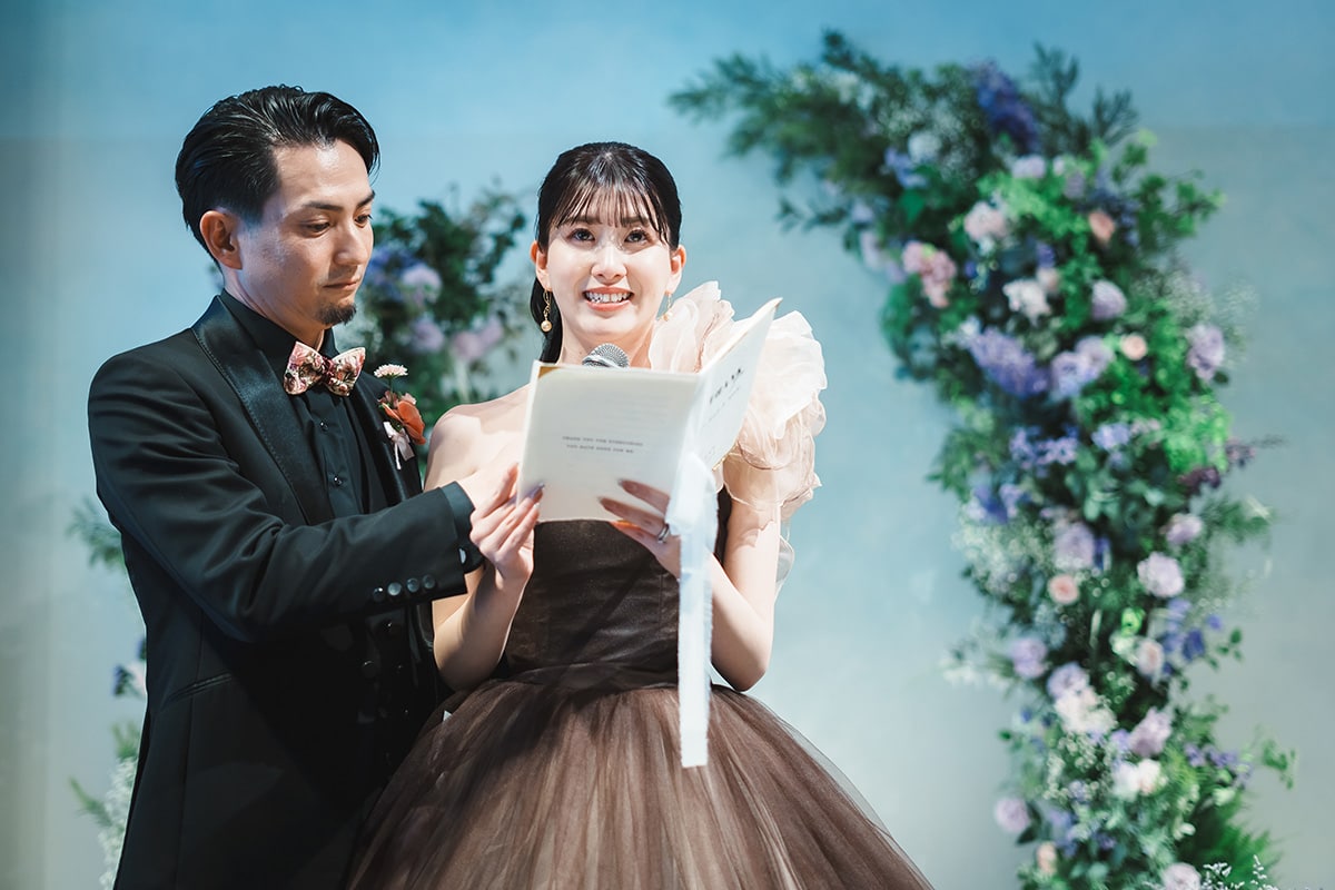 光と祝福が彩る、アートのような結婚式 イメージ