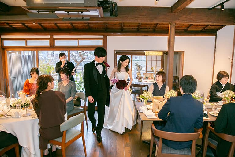 白無垢で温かな挙式を叶えた少人数ウエディング イメージ