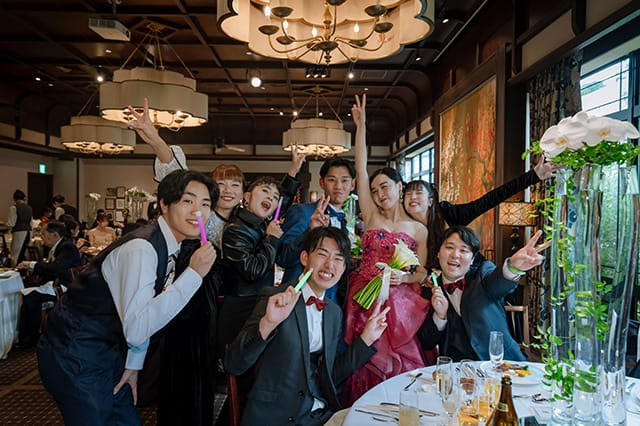 落ち着きのある大人な秋ウエディング　イメージ