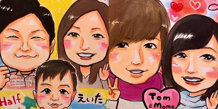 似顔絵　イメージ