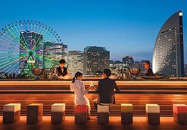 みなとみらい夜景を見ながらのデート