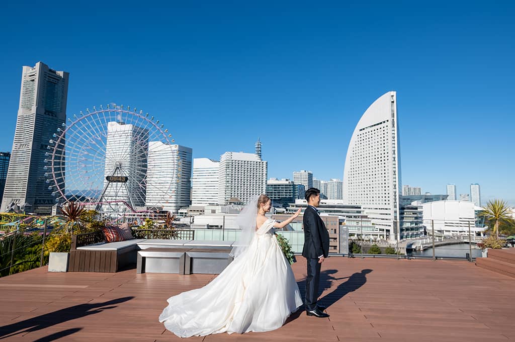 思い出の場所、みなとみらいの景色と共に ゲストとの絆が深まるウエディングウエディング　レポート