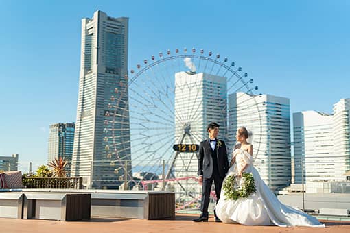 思い出の場所、みなとみらいの景色と共に ゲストとの絆が深まるウエディングウエディング　レポート