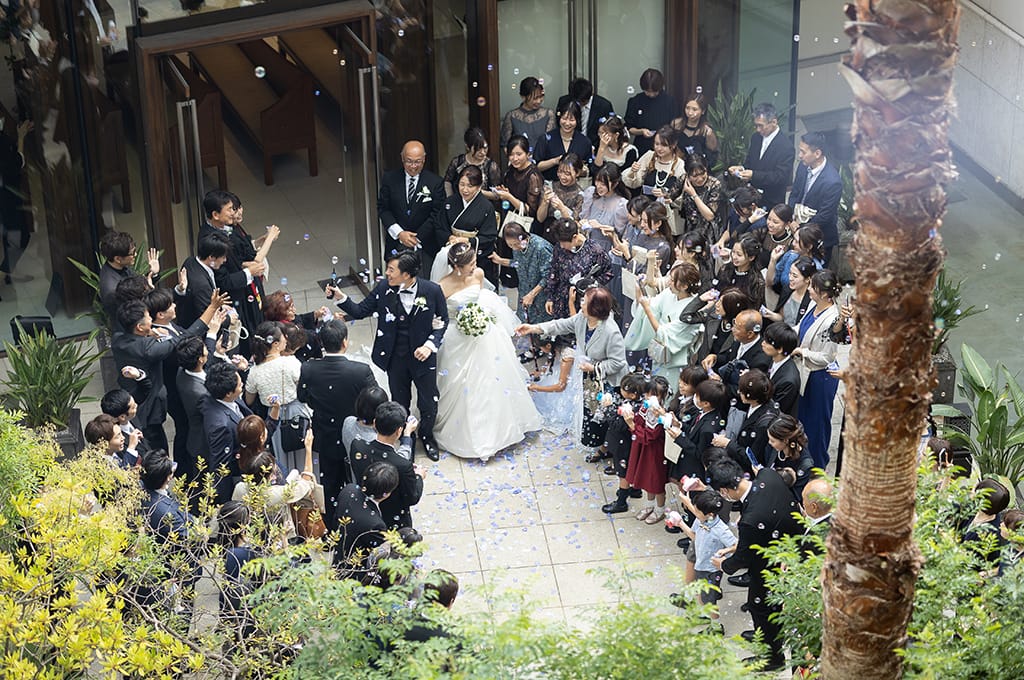 みなとみらいの絶景×おふたりらしい演出に乗せて未来へ出航！　レポート