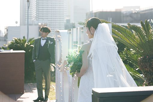 みなとみらいの絶景×おふたりらしい演出に乗せて未来へ出航！　レポート