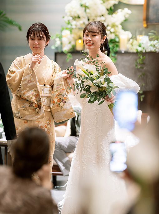 みなとみらいの絶景×おふたりらしい演出に乗せて未来へ出航！　レポート